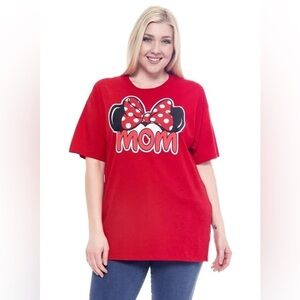 Disney Minnie Mom Red Shirt Size XL